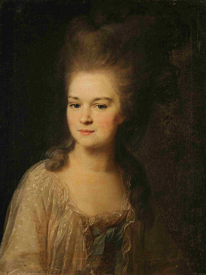 Портрет Анны Петровны Кутайсовой Рокотов Фёдор Степанович