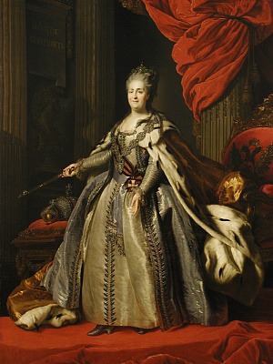 Портрет Екатерины II (Тип Рослина – Рокотова)